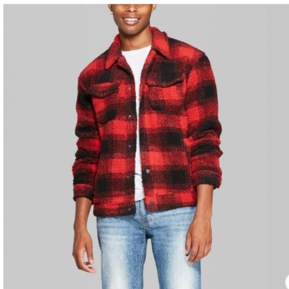 Original Use Other - *FINAL SALE*  Plaid Sherpa Jacket- New- MEDIUM